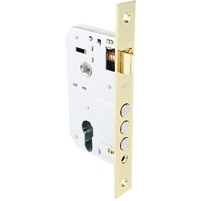 Дверний замок вхідний Bruno 1025-62 полірована латунь