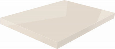 Фасад для кухни LuxeForm Акрил Cерый шелк глянец/GL-802U AS 927x316 н/св / боковина