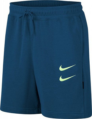 Шорты Nike M NSW SWOOSH SHORT FT CJ4882-499 р. L синий