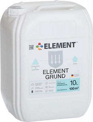 Ґрунтовка глибокопроникна Element Grund 10 л