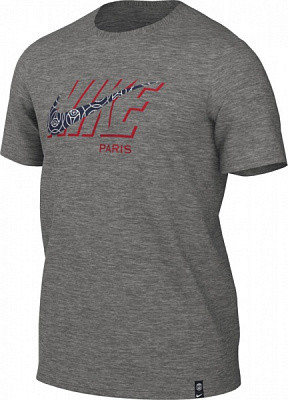 Футболка Nike PSG SSL SWOOSH TEE DZ3615-010 р.L черный