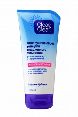 Гель Clean & Clear отшелушивающий для ежедневного умывания 150 мл