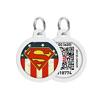 Адресниця WAUDOG Smart ID Супермен Америка преміум