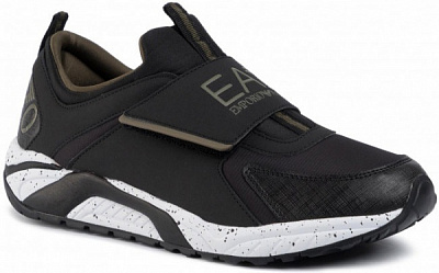 Кросівки EA7 PVC/PLASTIC_SNEAKER X8X035-XK062-C759 р.US 5 чорний