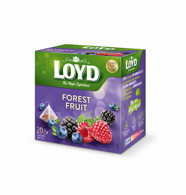 Чай ягодный Loyd Лесные ягоды 20 шт х 2 г 20 шт. 40 г 
