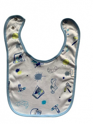 Слюнявчик Моя планета Художник Сл102-5 