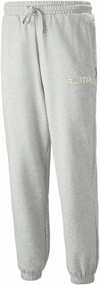 Брюки Puma PUMA TEAM SWEATPANTS TR 53826104 р. XL серый