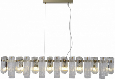 Світильник підвісний Sensio Baltimore 8x5 Вт G9 прозорий/золото ALB-P00397-E