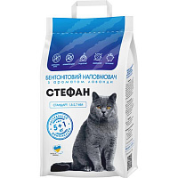 Наполнитель бентонитовый Стефан стандарт 1,5х2,7 мм, синий 6 кг