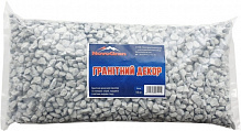 Камни декоративные зерновой светлый пепел 10-15 мм 10 кг