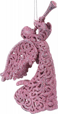 Декоративна підвіска Янгол 16x9 см рожевий A2