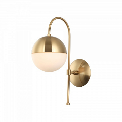 Бра Vio Concept by LUCEA Lanore 1x40 Вт E27 латунь 80389-01-W01-CO 