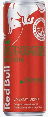 Энергетический напиток Red Bull Watermelon 0,25 л (0000090446146) 