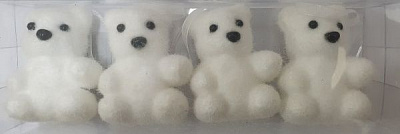 Підвіска ПіонеR Ведмедик 4 шт. 7 см