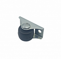 Ролик меблевий неповоротний D20 H22 Burak