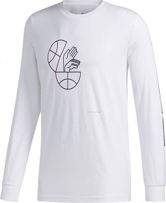 Футболка Adidas HANDLE BIZ LS GE4489 M білий
