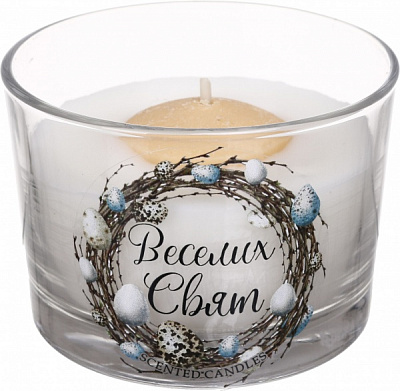 Свеча ароматическая Pako-If Веселых праздников 80х60 мм в ассортименте 