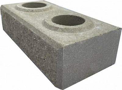 Цегла гіперпресована LEGO-FASAD колота сіра