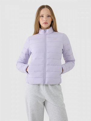 Куртка жіноча демісезонна 4F DOWN JACKET F533 4FWSS25TDJAF533-52S р.M бузкова