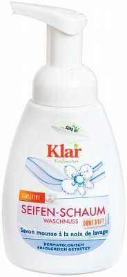 Органическое мыло Klar с мыльным орехом 240 мл