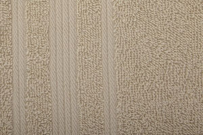 Рушник зі смужками 50x90 см бежевий Home Line