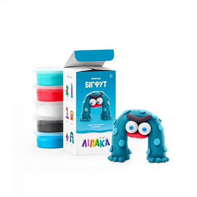 Інтерактивний ігровий набір Ліпака Пластилін з додатком Claymate Бигфут MAE006