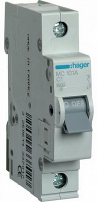 Автоматический выключатель Hager MC101A
