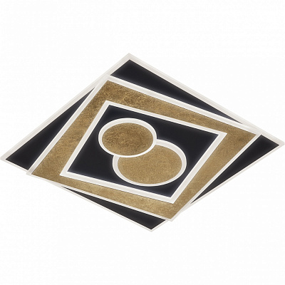 Світильник світлодіодний Hopfen QUADRA PREMIUM 130S 130 Вт золото/білий/чорний 2700-6000 К