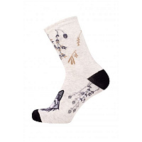 Шкарпетки жіночі Duna 3130 р. 23-25 бежево-сірий 