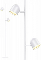 Торшер Maxus Spot Light MSL-01F LED 4 Вт білий 