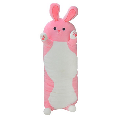Мягкая игрушка Shantou Кролик 75 см розовый C27714