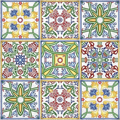 Салфетки столовые Silken Плитка 33х33 см 18 шт.