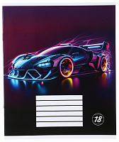 Тетрадь школьная Sport24 18 листов скоба линия Nota Bene