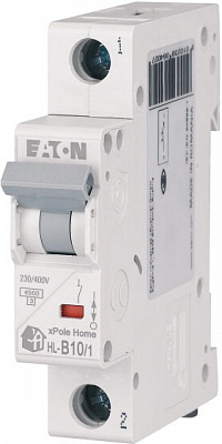 Автоматический выключатель Eaton 1п 10A HL-B10/1 4,5kA 194719