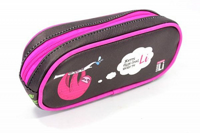 Пенал-косметичка Ленивец в джунглях 930780 Leader разноцветный