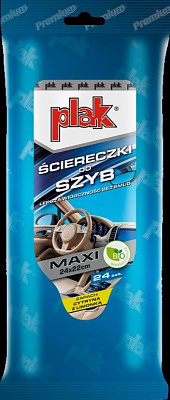 Серветки вологі для скла Лимон Atas 24 шт.