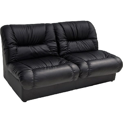 Диван прямий Примтекс Плюс Vizit 02 D-5 чорний 1650x960x840 мм