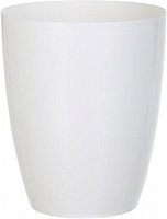 Кашпо пластикове Алеана Орео круглий 5л білий (115022) 