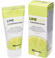 Пенка для умывания Secret Skin с экстрактом лайма и витамином С Lime Fizzy Cleansing Foam 120 г