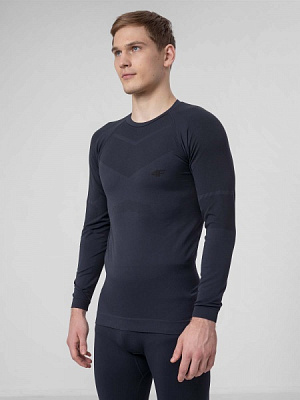 Футболка з довгим рукавом 4F SEAMLESS UNDERWEAR BIMB030G H4Z22-BIMB030G-31S р.L/XL синій