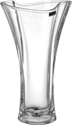 Ваза стеклянная прозора Smile 30,5 см Bohemia