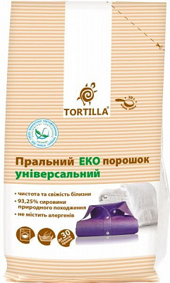 Пральний порошок для машинного та ручного прання TORTILLA Еко 1,5 кг