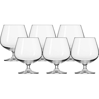 Набор бокалов для коньяка Krosno Lifestyle Vivat 480 мл 6 шт