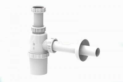 Сифон для умывальника ALBA D65 - 1-1/4 1001+886