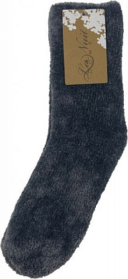 Носки женские La Nuit Home флиси р. универсальный графит 1 пар 