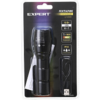 Фонарик портативный Easy Home LP-8381USB черный