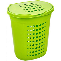 Кошик для білизни Алеана 568х504х394 оливковий 