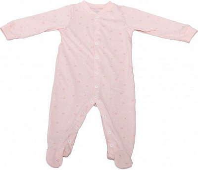 Комбинезон детский Фламинго р.68 персик 647-124 