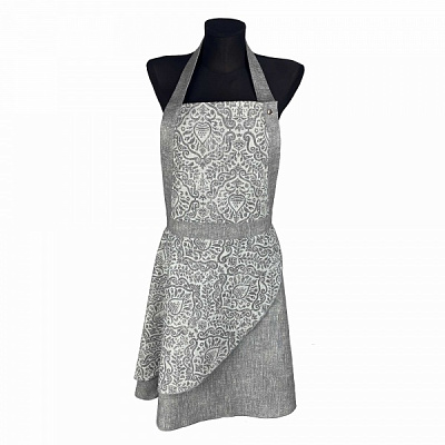 Фартух PERLA Вензель срібло La Nuit