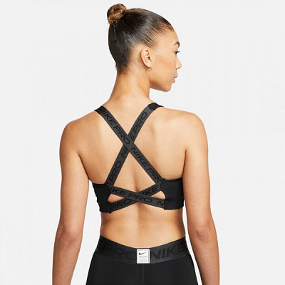 Бра Nike W NP DF SWSH GX BRA NP 6MO DQ5252-010 р.S чорний
